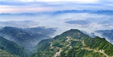 三峡大坝北岸中国最美茶乡